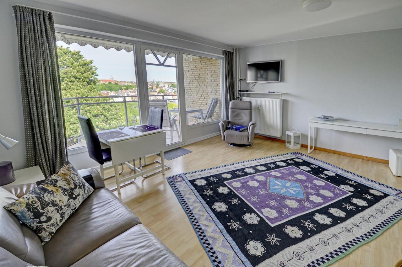 Fewo1846 - Bellevue - Sonnige 2-Zimmer-Wohnung Mit Balkon Und Hafenblick Flensburg Luaran gambar